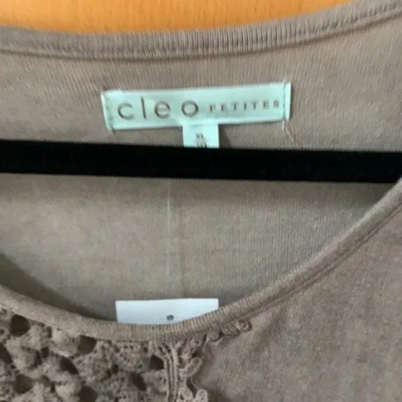 Floral Lace Tunic Brown NWT - Picture 6 of 6